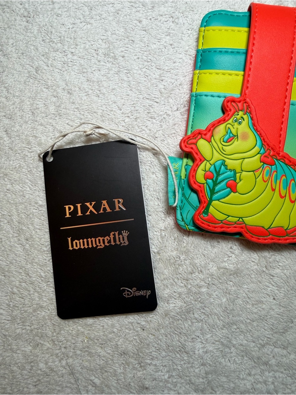 Loungefly Pixar A Bug's Life Heimlich Cardholder - Picture 5 of 5